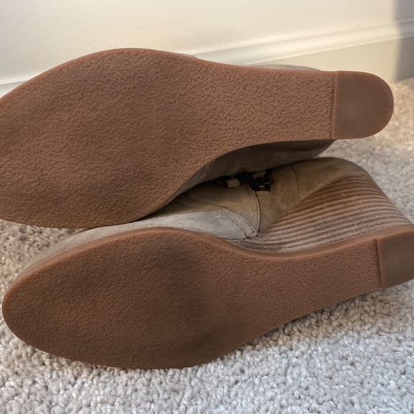 BP Wedge Suede Booties - Picture 3 of 3